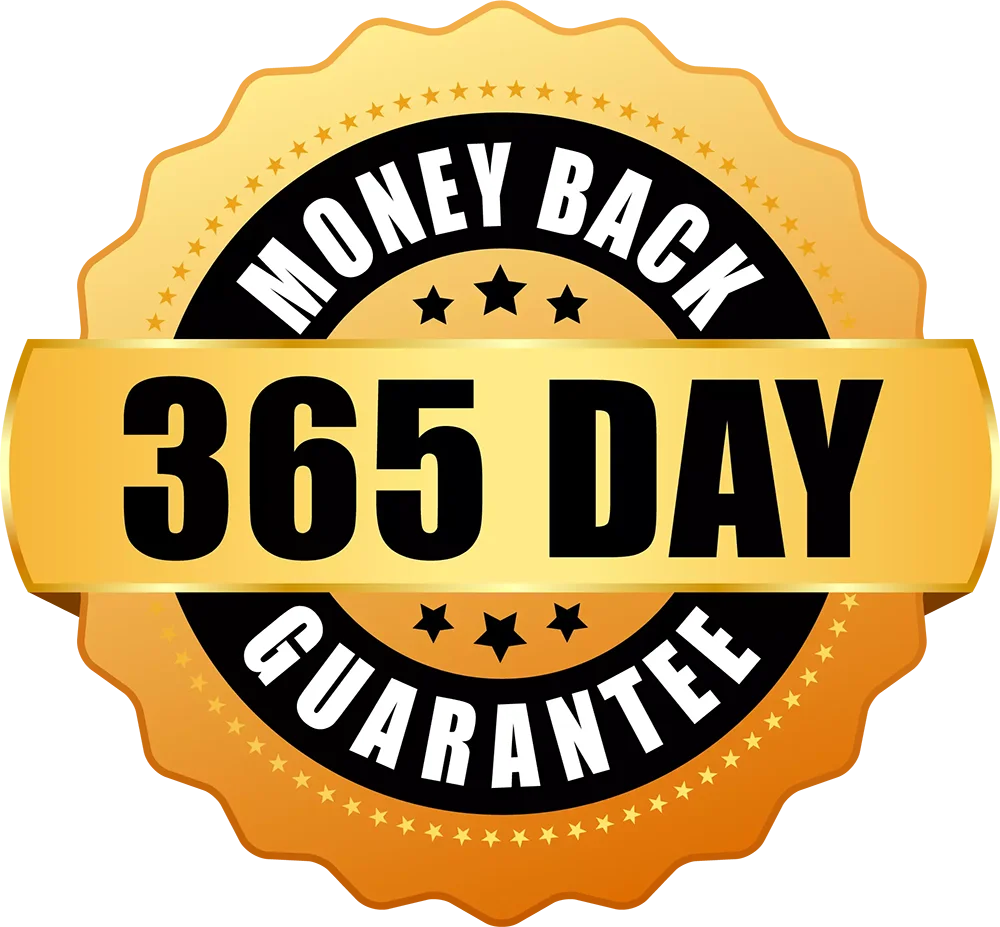 365-Day Money Back Guarantee